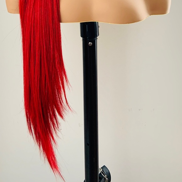 Long Gorgeous Red Wig for Valentines Day or Events - Picture 6 of 10